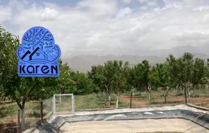 1 هکتار باغ طالقان